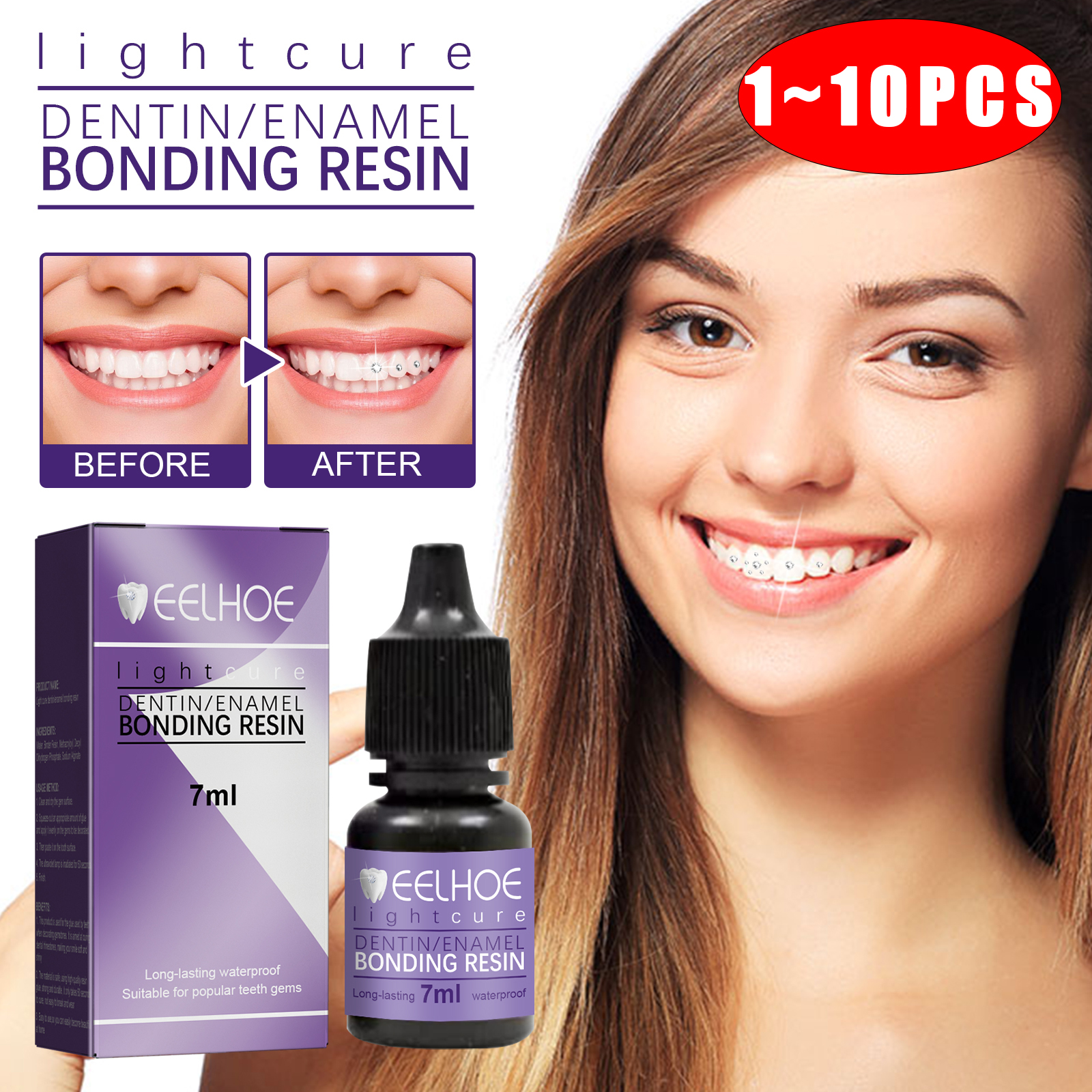 Tooth Gem Glue Dental Adhesive - Tooth Gem Kit ulasan dan harga