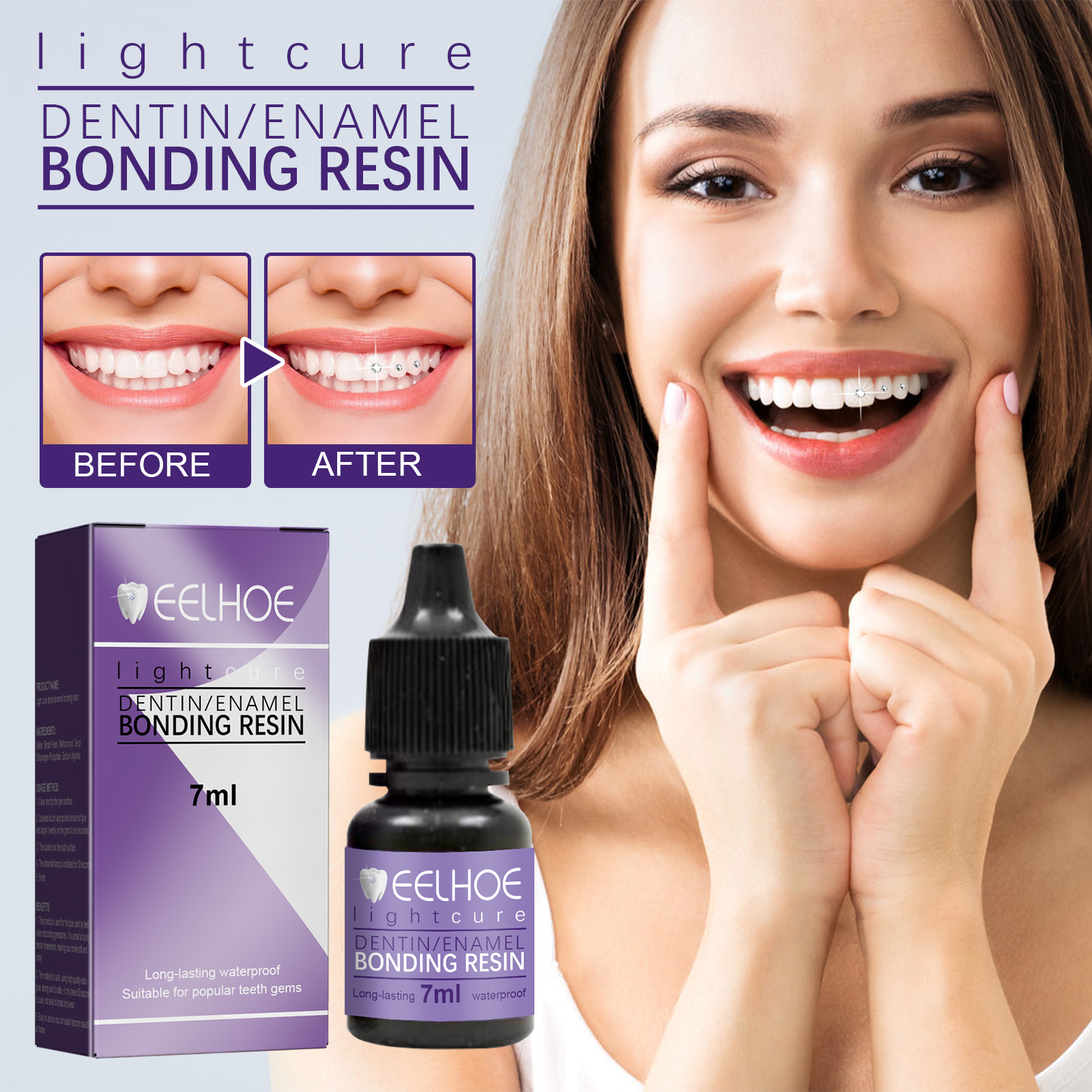Tooth Gem Glue Dental Adhesive - Tooth Gem Kit ulasan dan harga