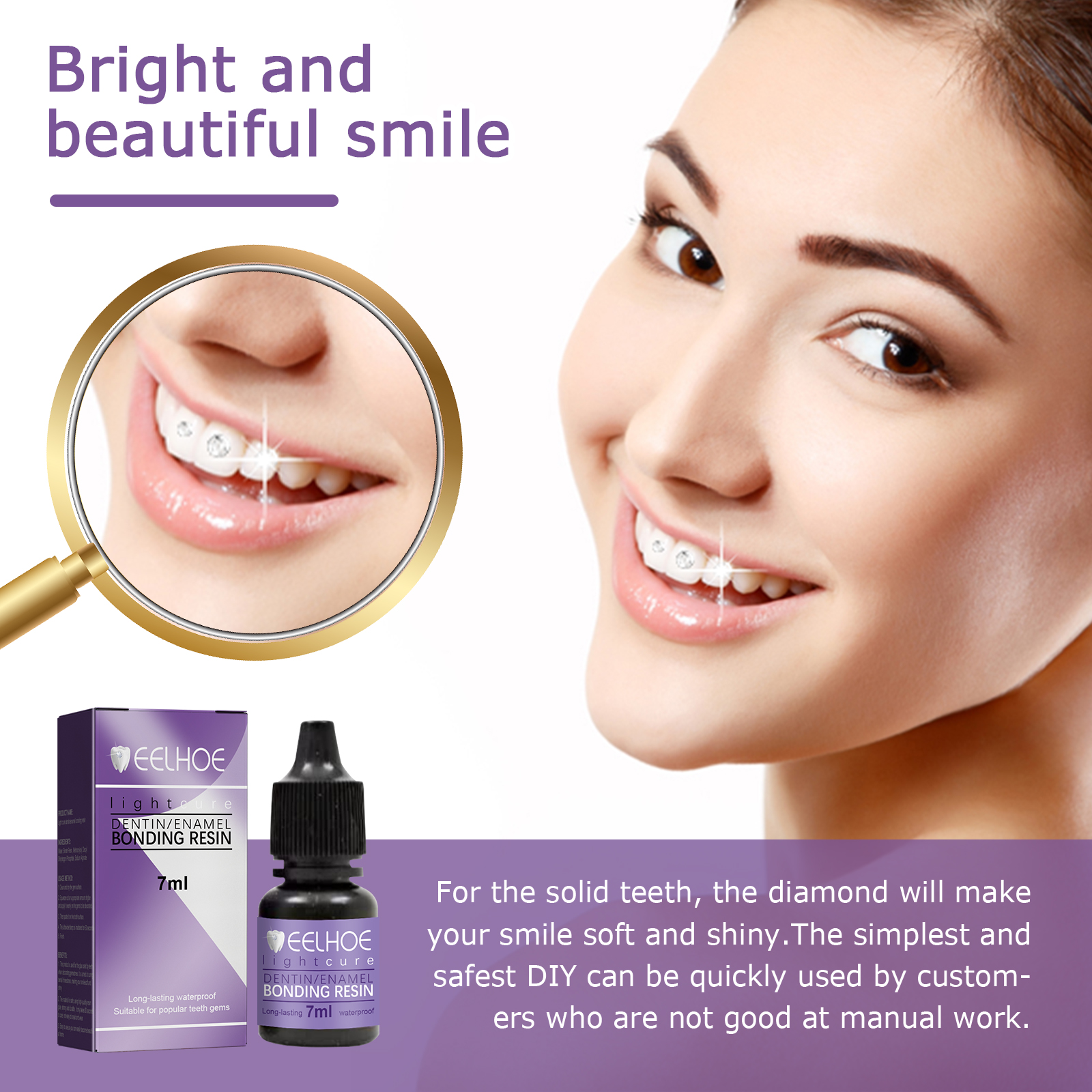 Tooth Gem Glue Dental Adhesive - Tooth Gem Kit ulasan dan harga