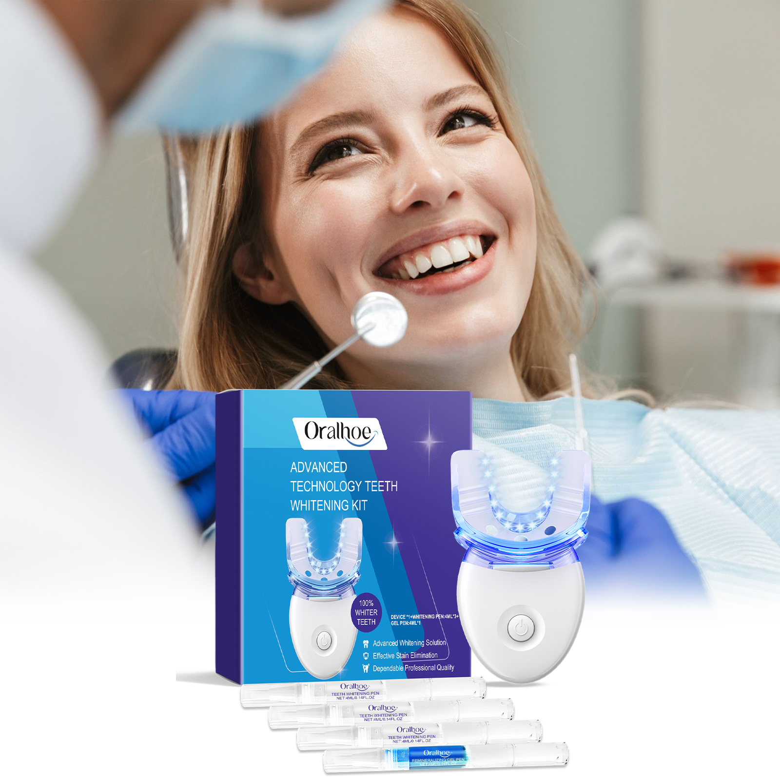 Professional Teeth Whitening L - Teeth Whitening Kit ulasan dan harga