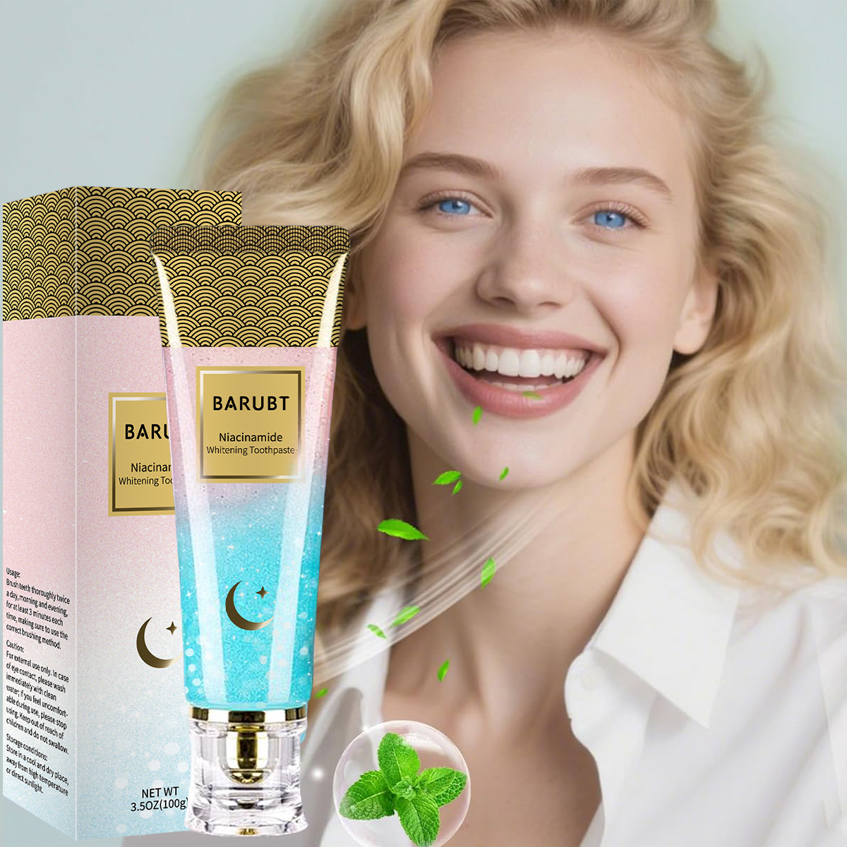 BARUBT Niacinamide Whitening T - Teeth Whitening Thailand ulasan dan harga