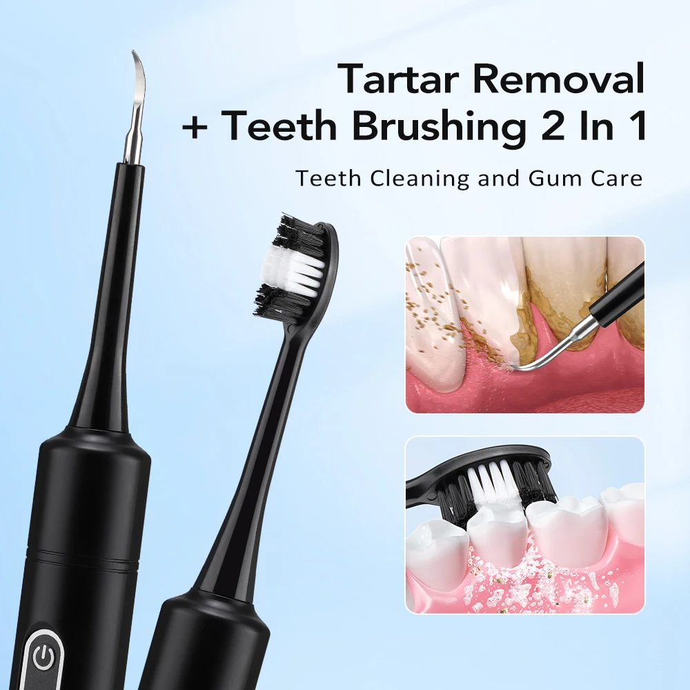 Electric Sonic Vibration Denta - Teeth Whitening Toothbrush ulasan dan harga