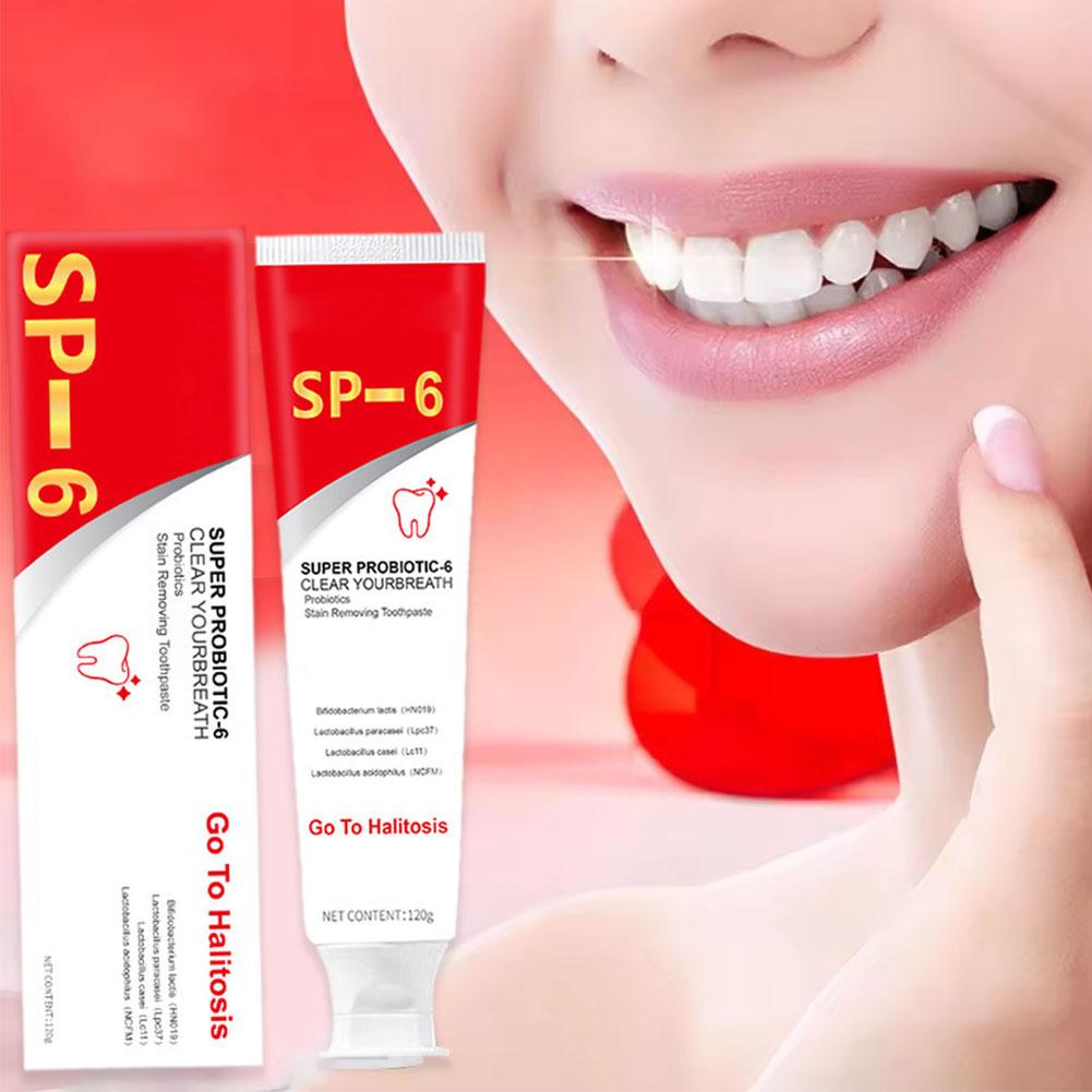 SP-6 Probiotic Toothpaste Brig - Teeth Whitening Thailand ulasan dan harga